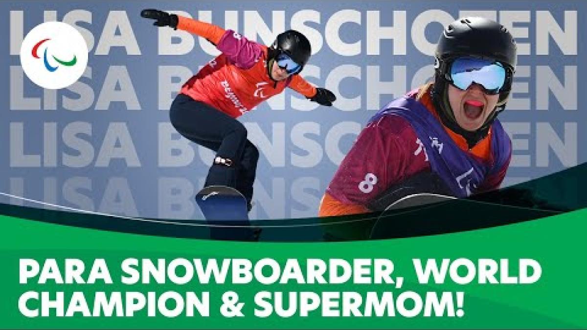 🌟 Meet Lisa Bunschoten: Para Snowboarder, World Champion & Supermom! 🏂🇳🇱